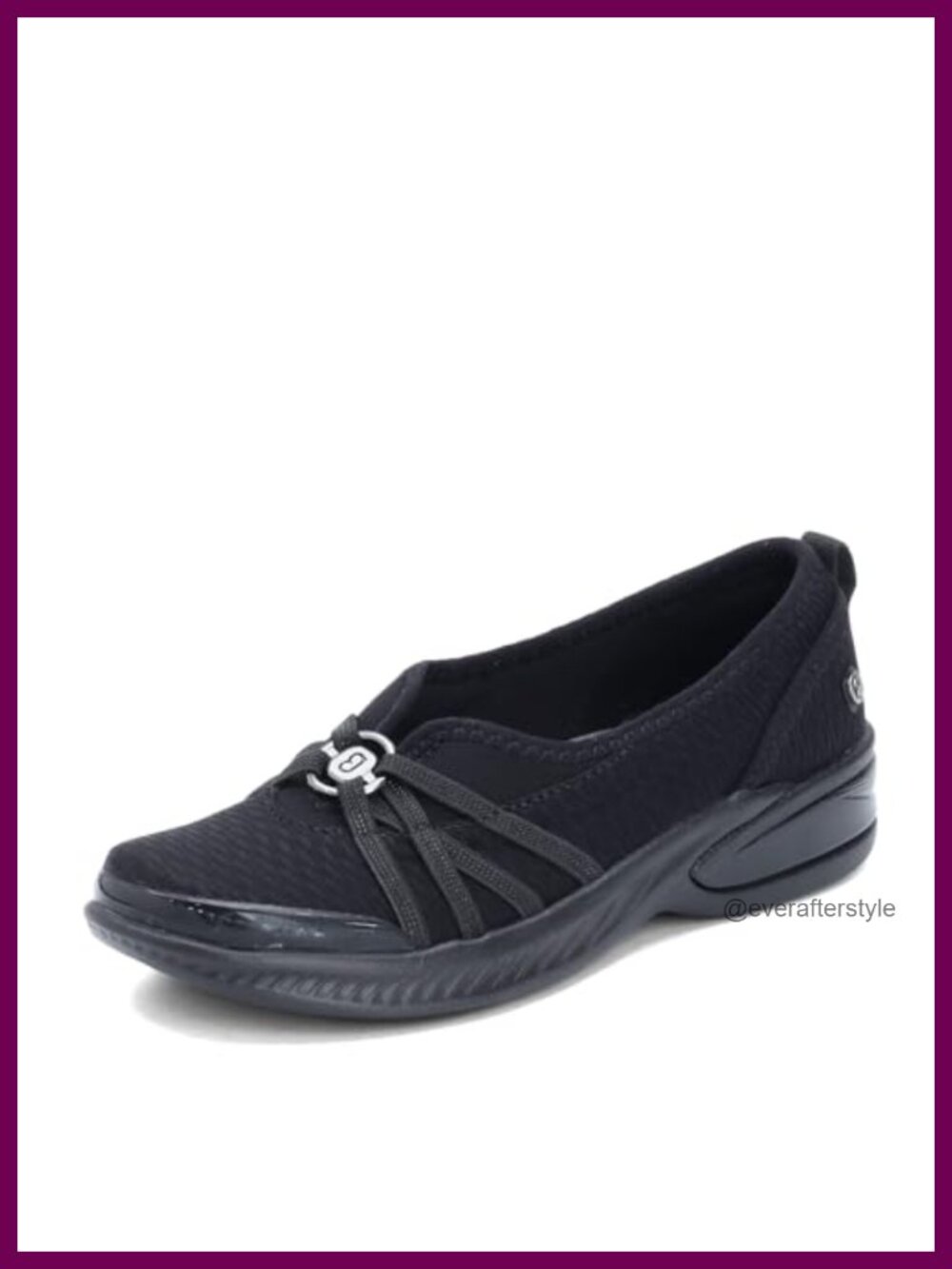 Bzees Niche Skimmers Slip On Flats with Memory Foam Cushion